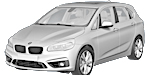 BMW F45 P10E1 Fault Code